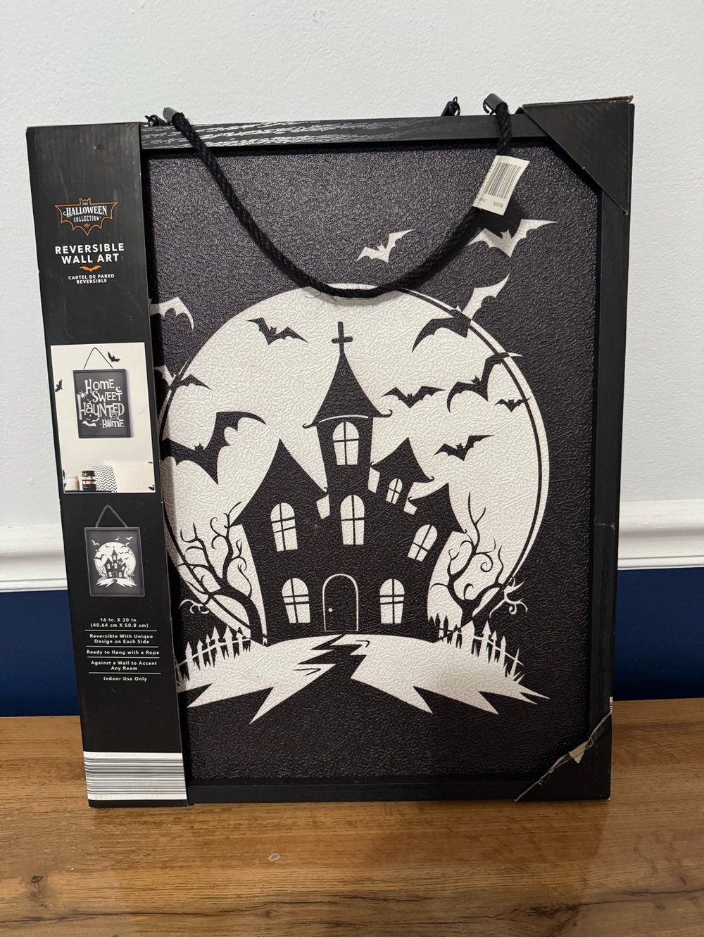 Halloween Reversible Wall Art 16x20 Choose 1 NWT - Picture 4 of 6